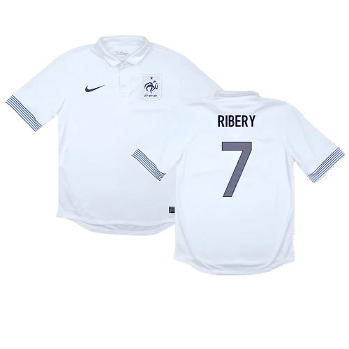 France 2012-13 Away Shirt ((Good) M) (Ribery 7)