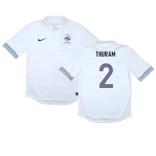 France 2012-13 Away Shirt ((Good) M) (THURAM 2)