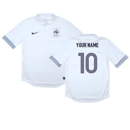 France 2012-13 Away Shirt ((Good) M) (Your Name)