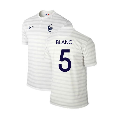 France 2014-15 Away Shirt ((Excellent) M) (Blanc 5)
