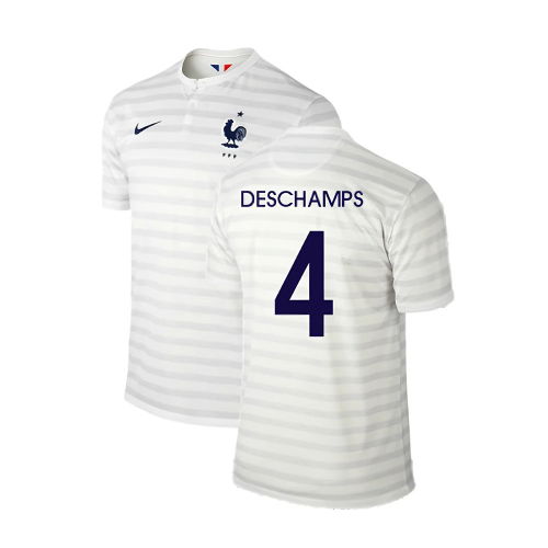 France 2014-15 Away Shirt ((Excellent) M) (Deschamps 4)