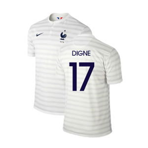 France 2014-15 Away Shirt ((Excellent) M) (Digne 17)
