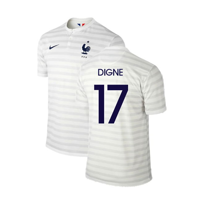 France 2014-15 Away Shirt ((Excellent) M) (Digne 17)