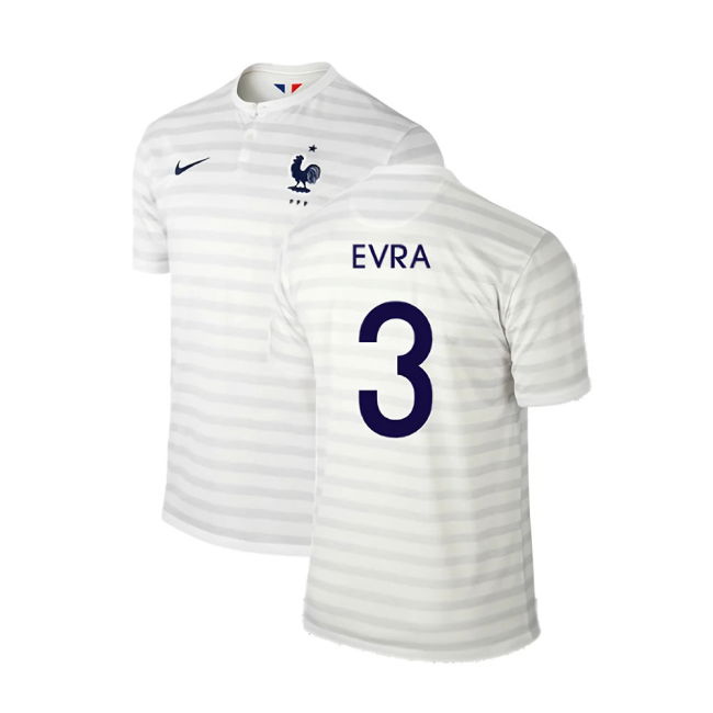 France 2014-15 Away Shirt ((Excellent) M) (Evra 3)