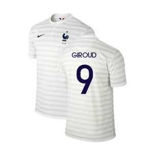 France 2014-15 Away Shirt ((Excellent) M) (Giroud 9)