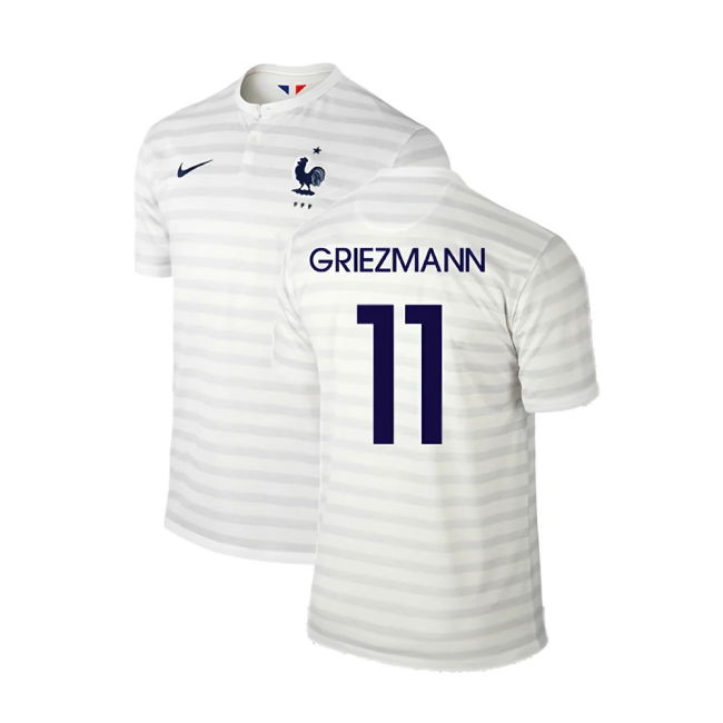 France 2014-15 Away Shirt ((Excellent) M) (Griezmann 11)
