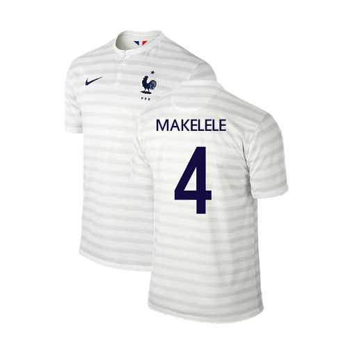 France 2014-15 Away Shirt ((Excellent) M) (Makelele 4)