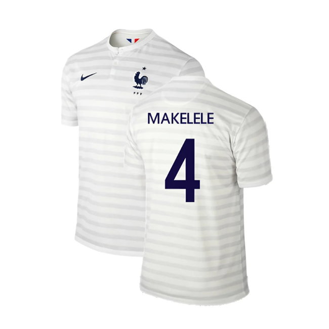 France 2014-15 Away Shirt ((Excellent) M) (Makelele 4)