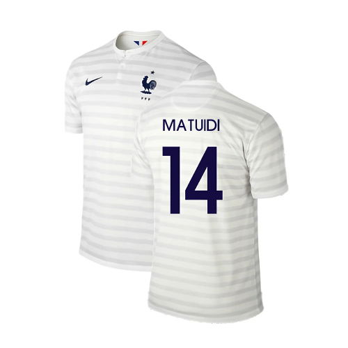France 2014-15 Away Shirt ((Excellent) M) (Matuidi 14)