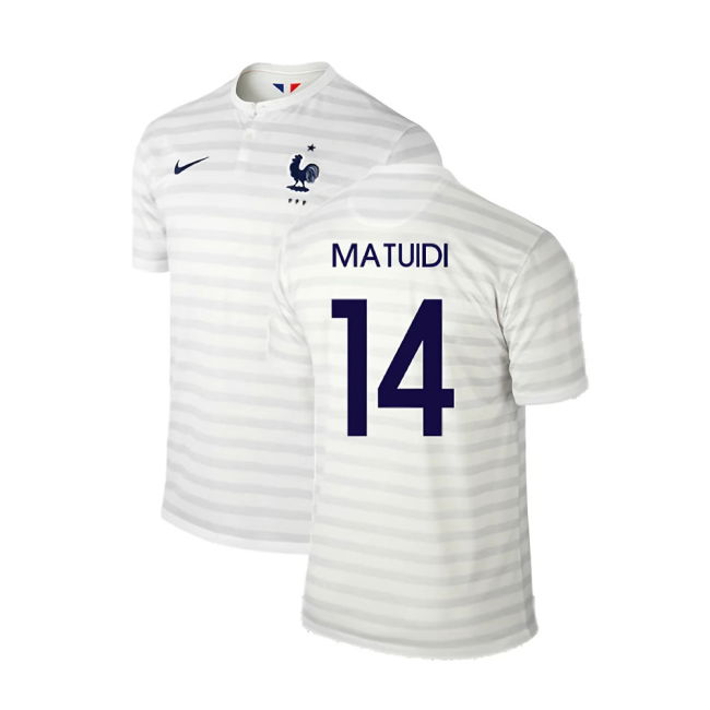 France 2014-15 Away Shirt ((Excellent) M) (Matuidi 14)
