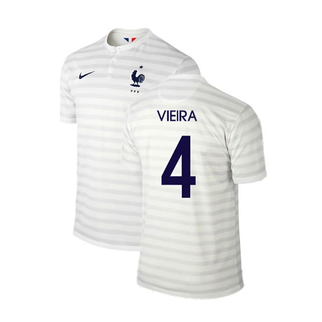France 2014-15 Away Shirt ((Excellent) M) (Vieira 4)