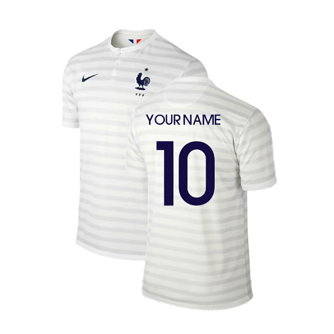 France 2014-15 Away Shirt ((Excellent) M) (Your Name)