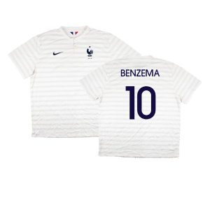 France 2014-15 Away Shirt ((Very Good) XXL) (Benzema 10)