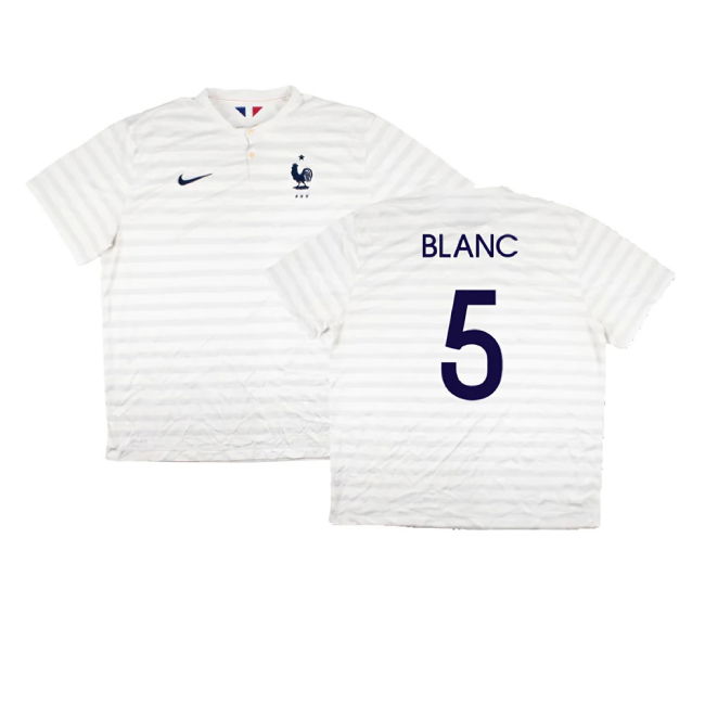 France 2014-15 Away Shirt ((Very Good) XXL) (Blanc 5)