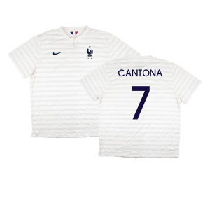 France 2014-15 Away Shirt ((Very Good) XXL) (Cantona 7)