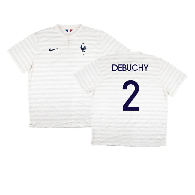 France 2014-15 Away Shirt ((Very Good) XXL) (Debuchy 2)