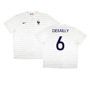 France 2014-15 Away Shirt ((Very Good) XXL) (Desailly 6)