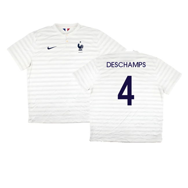 France 2014-15 Away Shirt ((Very Good) XXL) (Deschamps 4)