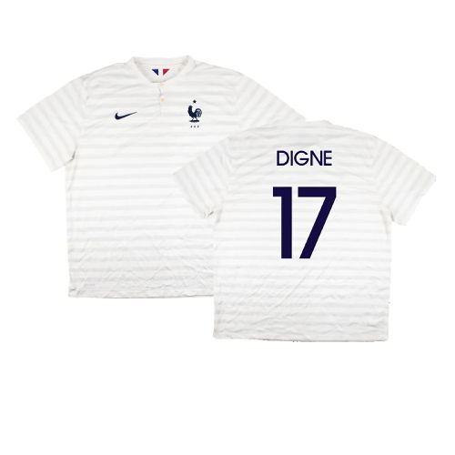 France 2014-15 Away Shirt ((Very Good) XXL) (Digne 17)