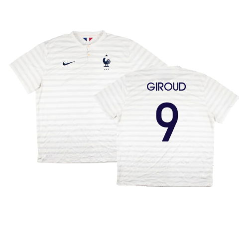 France 2014-15 Away Shirt ((Very Good) XXL) (Giroud 9)