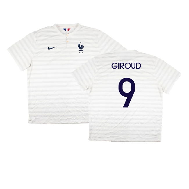 France 2014-15 Away Shirt ((Very Good) XXL) (Giroud 9)