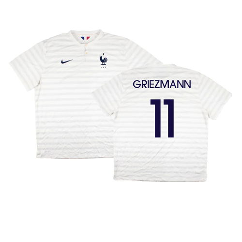 France 2014-15 Away Shirt ((Very Good) XXL) (Griezmann 11)