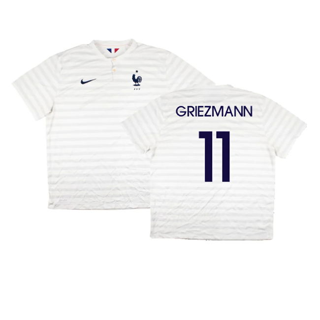 France 2014-15 Away Shirt ((Very Good) XXL) (Griezmann 11)
