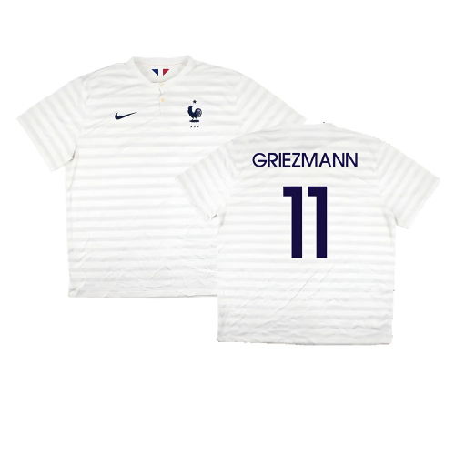 France 2014-15 Away Shirt ((Very Good) XXL) (Griezmann 11)