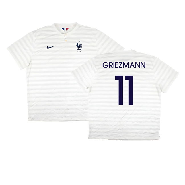France 2014-15 Away Shirt ((Very Good) XXL) (Griezmann 11)