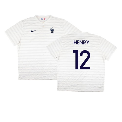 France 2014-15 Away Shirt ((Very Good) XXL) (Henry 12)