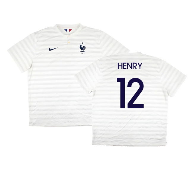 France 2014-15 Away Shirt ((Very Good) XXL) (Henry 12)