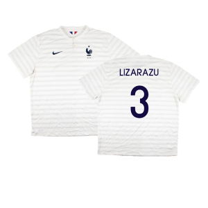France 2014-15 Away Shirt ((Very Good) XXL) (Lizarazu 3)