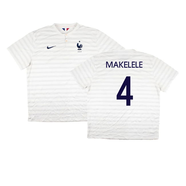 France 2014-15 Away Shirt ((Very Good) XXL) (Makelele 4)
