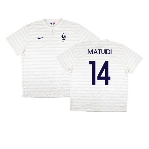 France 2014-15 Away Shirt ((Very Good) XXL) (Matuidi 14)