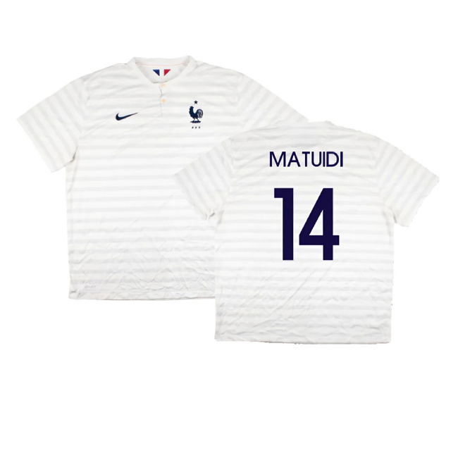 France 2014-15 Away Shirt ((Very Good) XXL) (Matuidi 14)