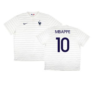France 2014-15 Away Shirt ((Very Good) XXL) (Mbappe 10)