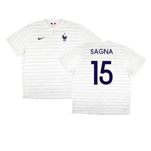 France 2014-15 Away Shirt ((Very Good) XXL) (Sagna 15)