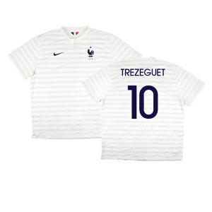 France 2014-15 Away Shirt ((Very Good) XXL) (Trezeguet 10)