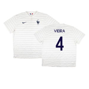 France 2014-15 Away Shirt ((Very Good) XXL) (Vieira 4)