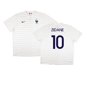 France 2014-15 Away Shirt ((Very Good) XXL) (Zidane 10)