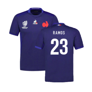 France RWC 2023 Home Rugby Shirt (Ramos 23)