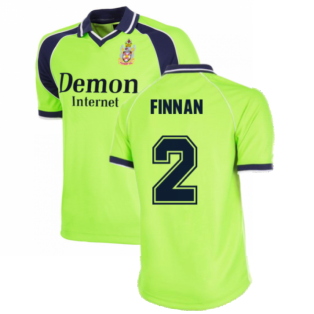 Fulham FC 1999 - 2000 Away Retro Football Shirt (Finnan 2)