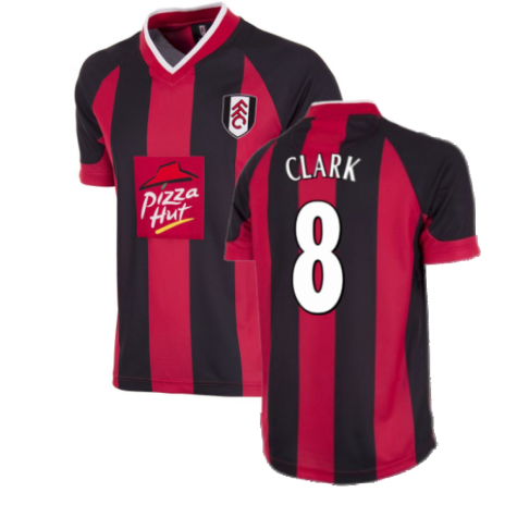 Fulham FC 2001 - 02 Away Retro Football Shirt (Clark 8)
