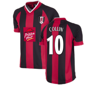 Fulham FC 2001 - 02 Away Retro Football Shirt (Collin 10)