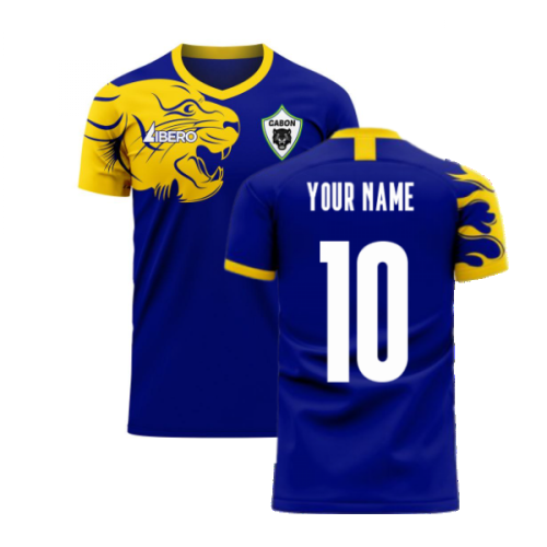 Gabon 2025-2026 Away Concept Football Kit (Libero) (Your Name)
