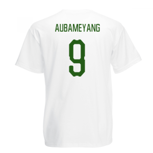 Gabon Core Football Country T-Shirt (White)