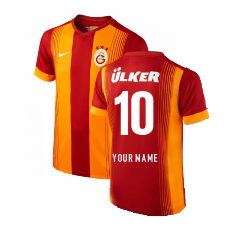 Galatasaray 2014-15 Home Shirt ((Excellent) S) (Your Name)