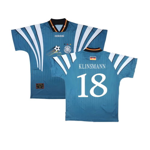 Germany 1996-98 Away Shirt ((Very Good) S) (Klinsmann 18)
