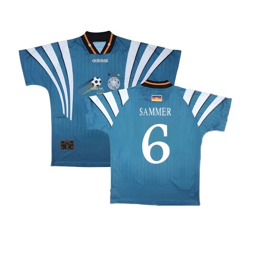 Germany 1996-98 Away Shirt ((Very Good) S) (Sammer 6)