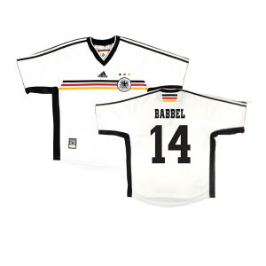 Germany 1998-00 Home Shirt ((Very Good) L) (Babbel 14)
